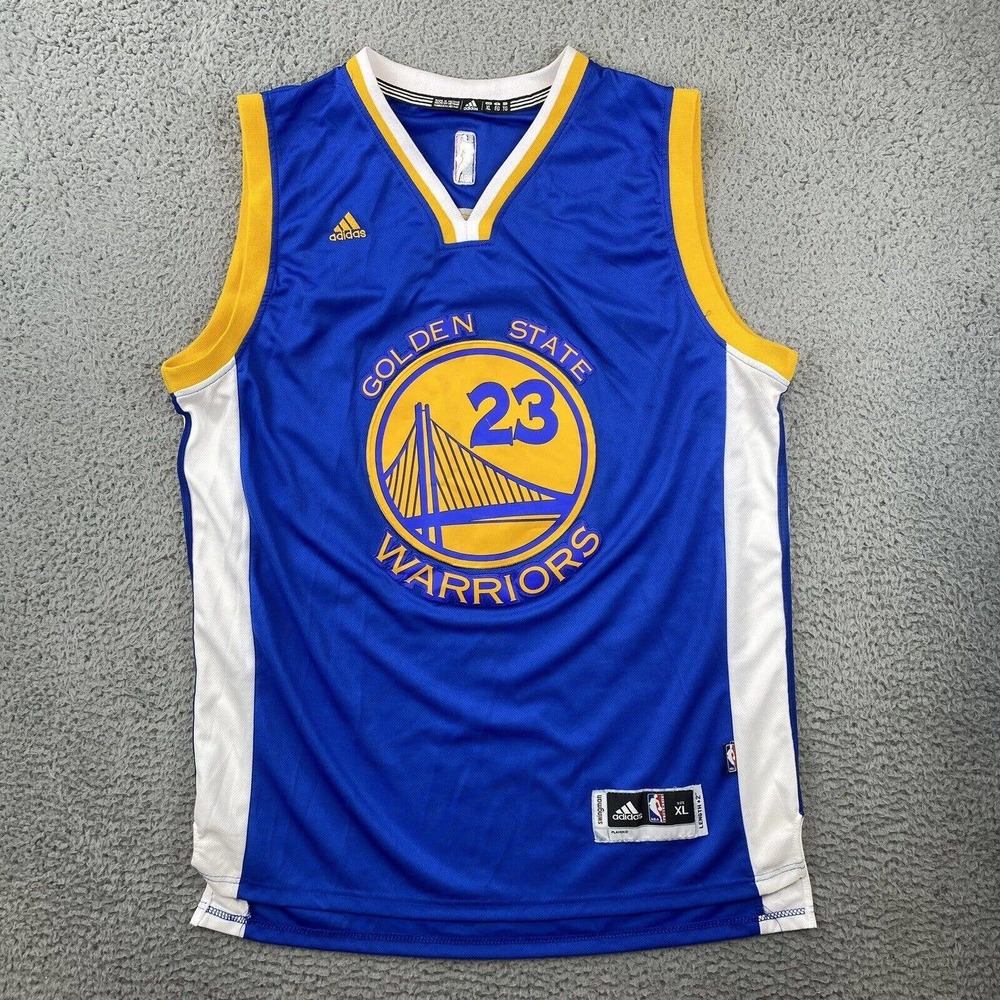 Adidas Golden State Warriors Draymond Green #23 Swingman Blue NBA Jersey Size XL - Picture 1 of 11